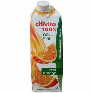 CHIVITA 100% ORANGE 1LTR/10