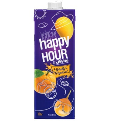 HAPPY HOUR TROPICAL 1 LTR/10