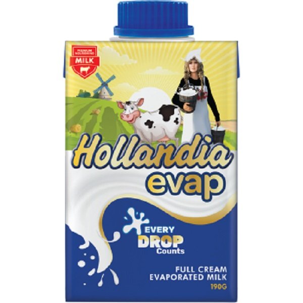 HOLLANDIA EVAP MILK 190G/24