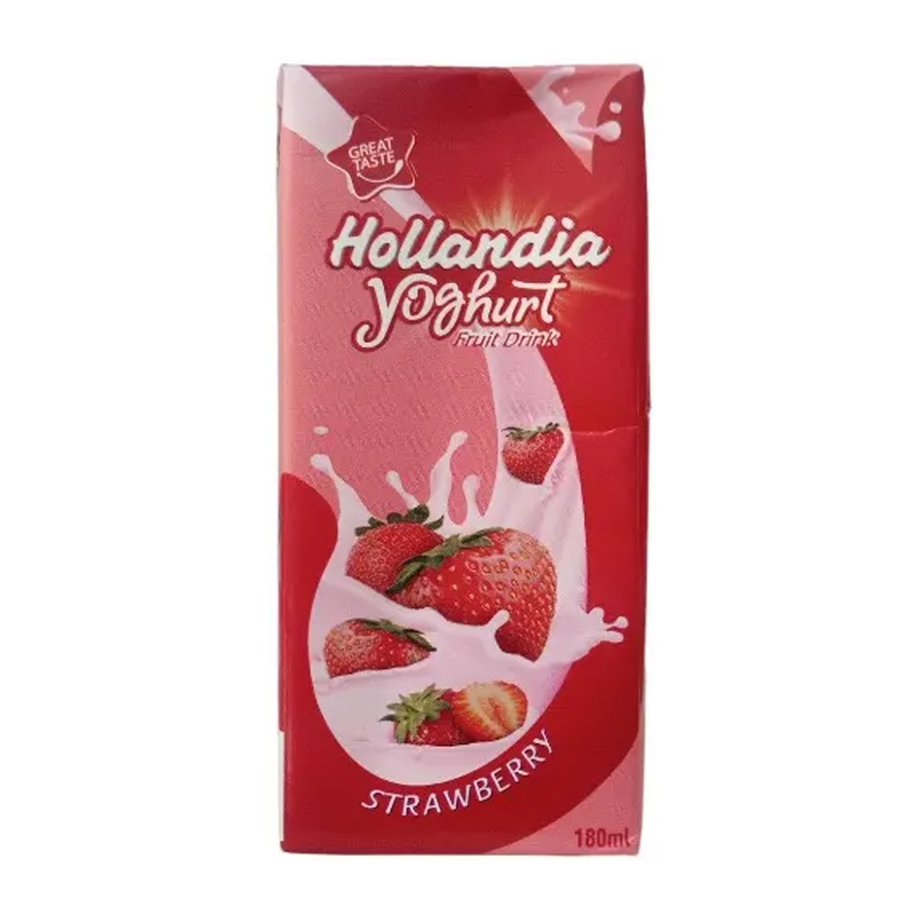 HOLLANDIA YOGHURT STRAWBERRY 180ML/24