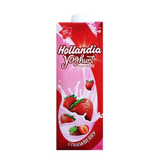 HOLLANDIA YOGHURT STRAWBERRY 1LTR/10