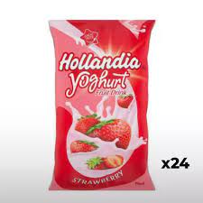 HOLLANDIA YOGHURT STRAWBERRY 90ML/24