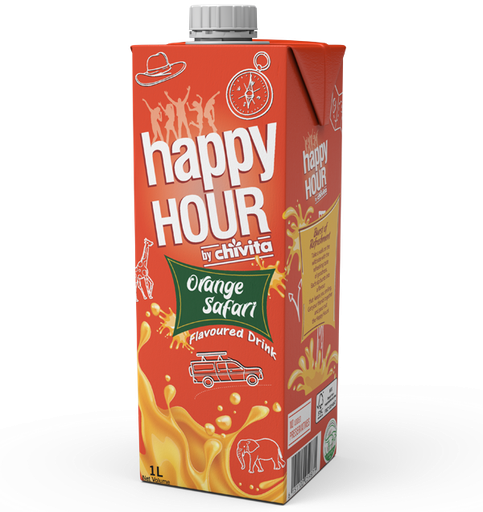 [VFG0291] HAPPY HOUR ORANGE SAFARI 180ML