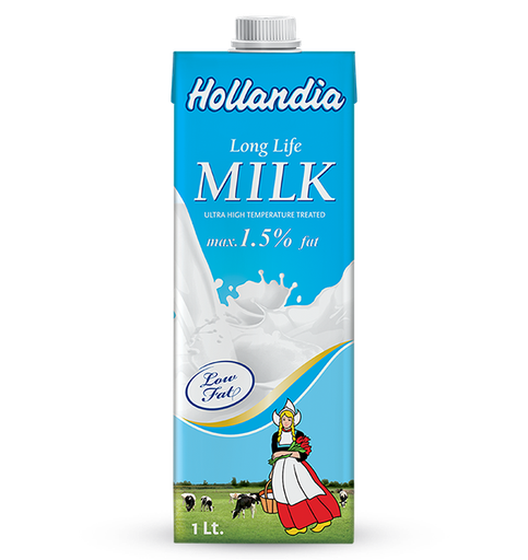 [ZFG0017] HOLLANDIA UHT LOW FAT MILK 1LTR/10